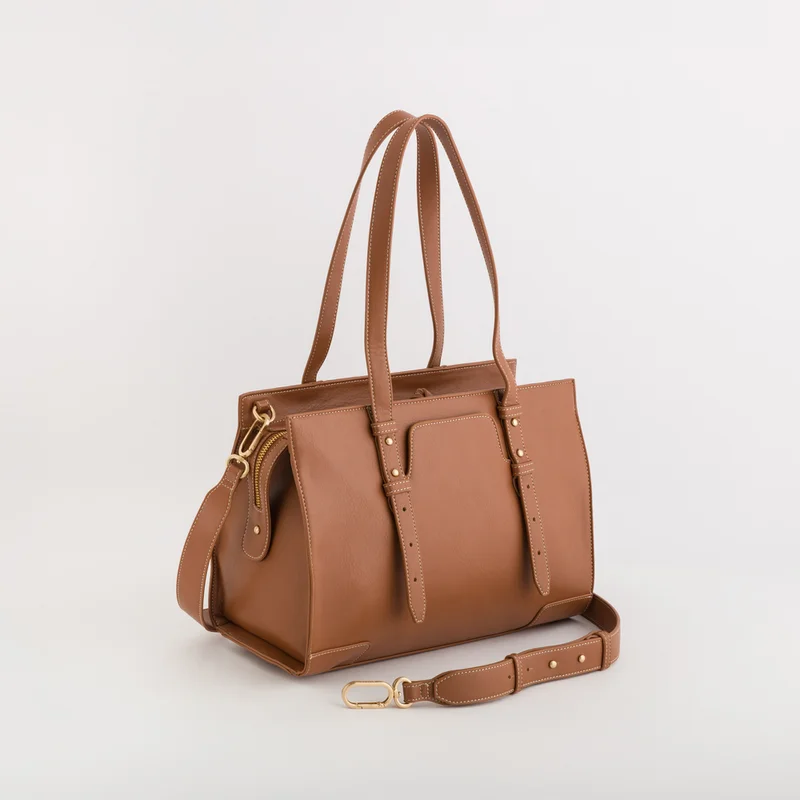 كاربيزا Women's Totebag Scilla Tan