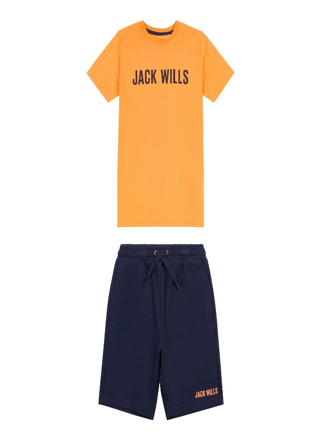 Jack Wills - J Wills Tee and Lb Short Set - Image 1