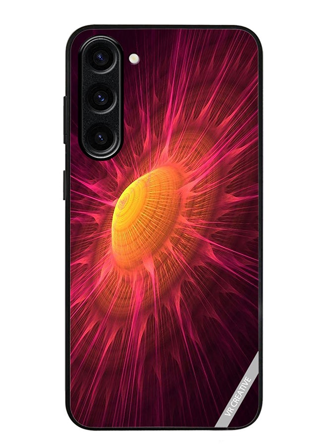 VR CREATIVE Protective Case Cover For Samsung Galaxy S23 FE Abstract Design Multicolour - Image 1