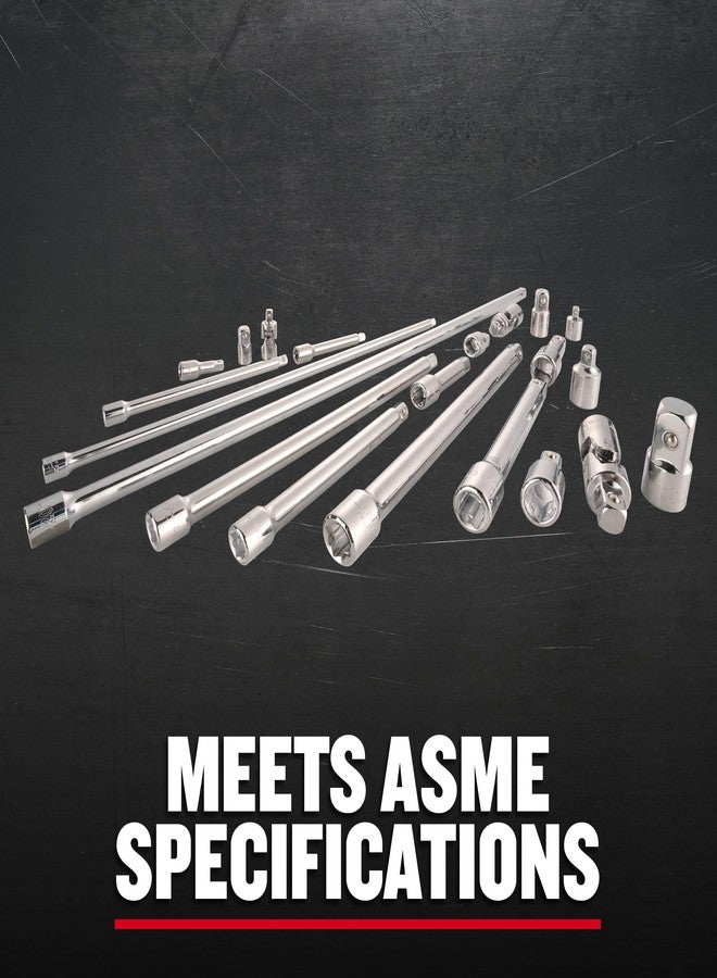 كرافتس مان طقم تمديد المقبس/طقم محول المقبس من كرافتسمان، ٢١ قطعة (CMMT42283) - Image 5