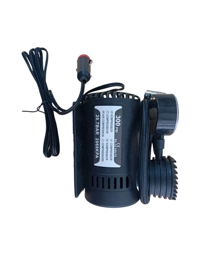 Portable 12V 24V 36V 300PSI Heavy Duty Air Compressor Black Digital Tire Inflator - Image 2