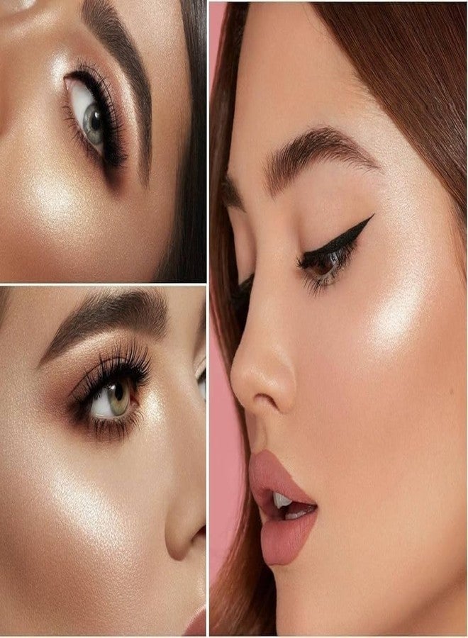 Gonegal Get Glow Highlighter Palette | Ultra Blendable & Long Lasting | Shimmer Finish & Illuminating Glow (Shade-03) - Image 5