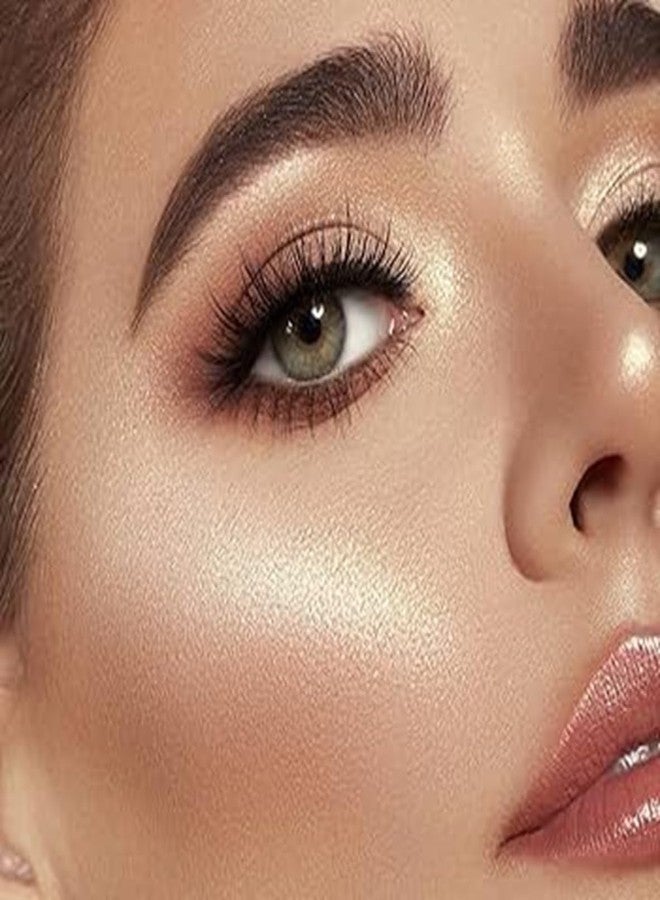 Gonegal Get Glow Highlighter Palette | Ultra Blendable & Long Lasting | Shimmer Finish & Illuminating Glow (Shade-03) - Image 4