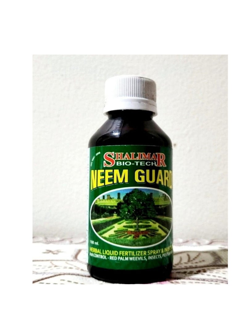 شاليمار مبيد نيم جارد الحشري عبارة عن بخاخ سائل من زيت النيم ذو تقنية حيوية مصمم لحماية جميع أنواع النباتات من مجموعة واسعة من الآفات مع زجاجة لتر، يعتبر محلول زيت النيم مثاليًا للاستخدام السكني والتجاري على حد سواء، حيث يوفر طريقة طبيعية وصديقة للبيئة لمكافحة الآفات. - Image 3