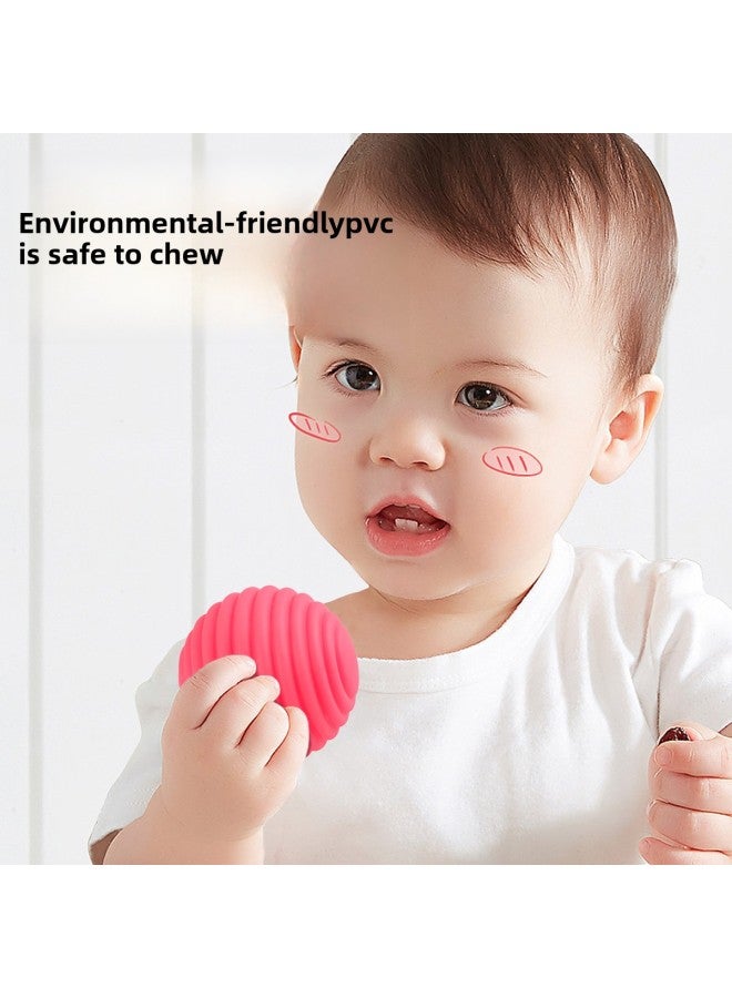 Loquat Touch Ball Sense Training Baby Massage Tactile Sense Tactile Sense Baby Hand Grip Touch Ball Toy Bite-color:Touch-fitting Ball-catching-8-piece Set - Image 4