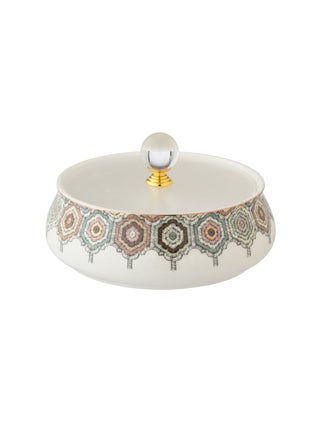 تمر ديكوري بورسلين بتصميم مميز وغطاء اكريليك دائري متعدد الألوان - pzsku/Z508DAF5E43FA70114847Z/45/_/1716632602/4b183354-d59c-4a77-bdbd-1aa3ec881249