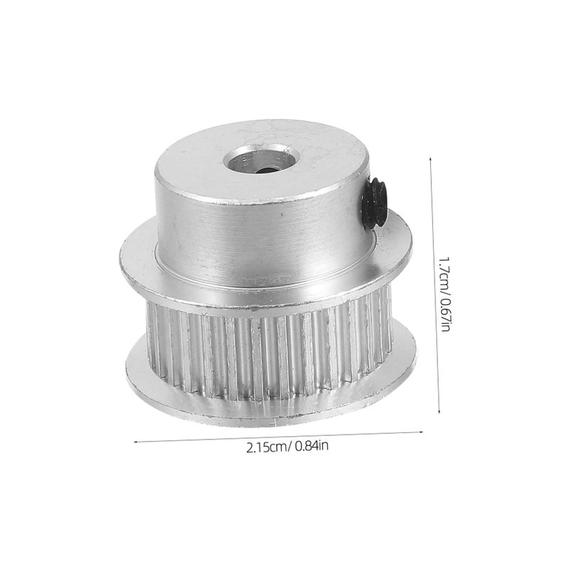 Aluminum Bore Timing Belt Pulley Wheel Compatible With Printer Models - Image 3