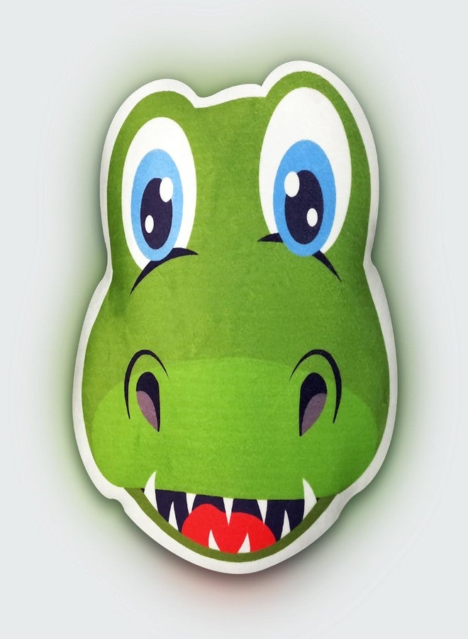 Avirons Soft Crocodile Face Pillow - Perfect for Kids! A Fun and Comfortable Companion for Sleep, Play, or Relaxing, Bringing a bit of The Jungle to Every Moment. - Image 2