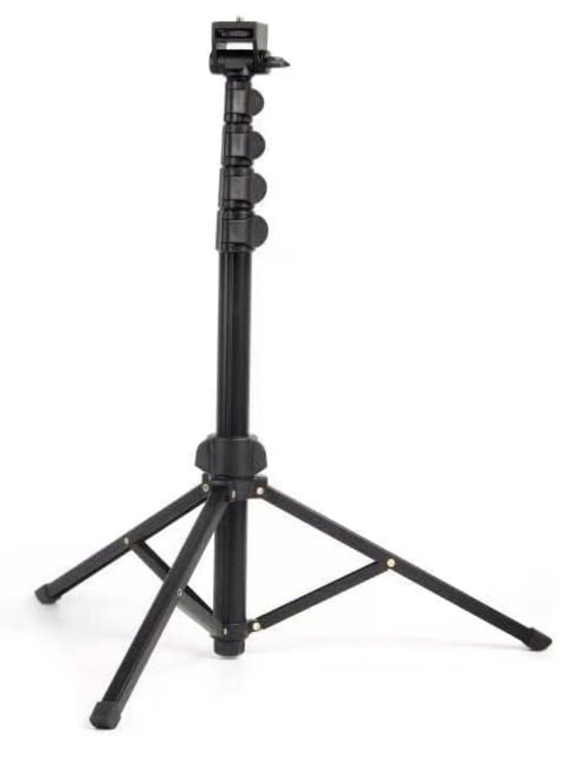 Jmary MT39 61inch Aluminum Extendable Cell Phone Tripod Stand with Selfie Stick Tripod and Phone Clip - Image 5