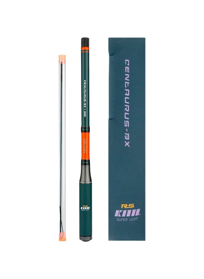 Komerai Laser Handheld Fishing Rod Set, 2.4 Meters, Children'S Fishing Rod For Carp And Bream, Portable Mini Stream Fishing Rod, Green - Image 3