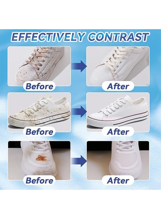 Jakehoe White Shoe Cleaner, Deep Cleaning Sole & Sneaker Cleaner, White Shoe Cleaner for Sneakers, Tennis Shoes, Leather, Canvas, Rubber and more - Image 5