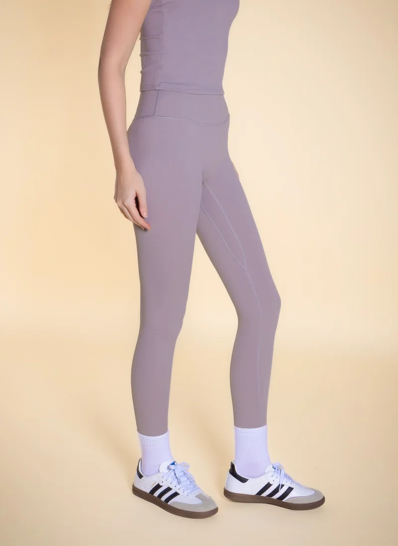 Shapes Beige ULTIMATE SOFT LEGGINGS for Women | Best Price UAE