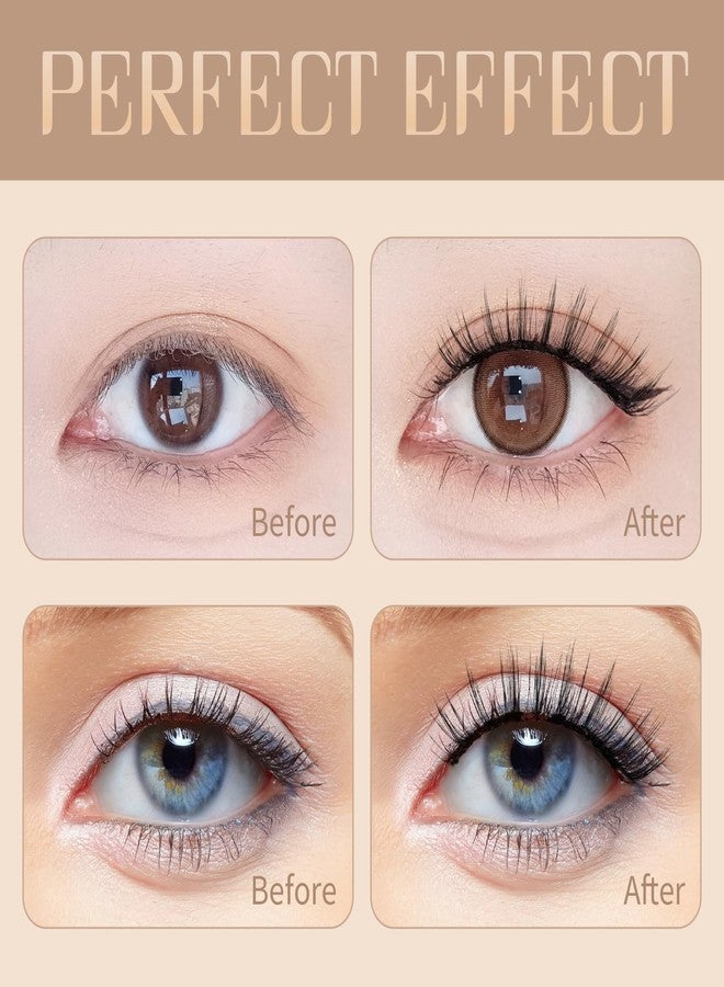 SIMER Soft Magnetic Eyelashes, Natural Look Reusable Glue-free Dual Magnets Lashes with Applicator, Lightweight Dual Magnetic Lashes Kit- ANIME - Image 5