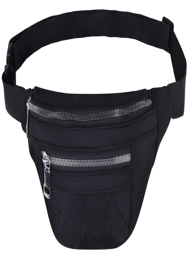 Wildhorn Menâ€™s Crossbody Sling Bag | Compact Waist & Chest Bag | Water-Resistant Travel Fanny Pack with Adjustable Strap for Daily Use, Hiking & Outdoor Adventures (Black) - Image 1