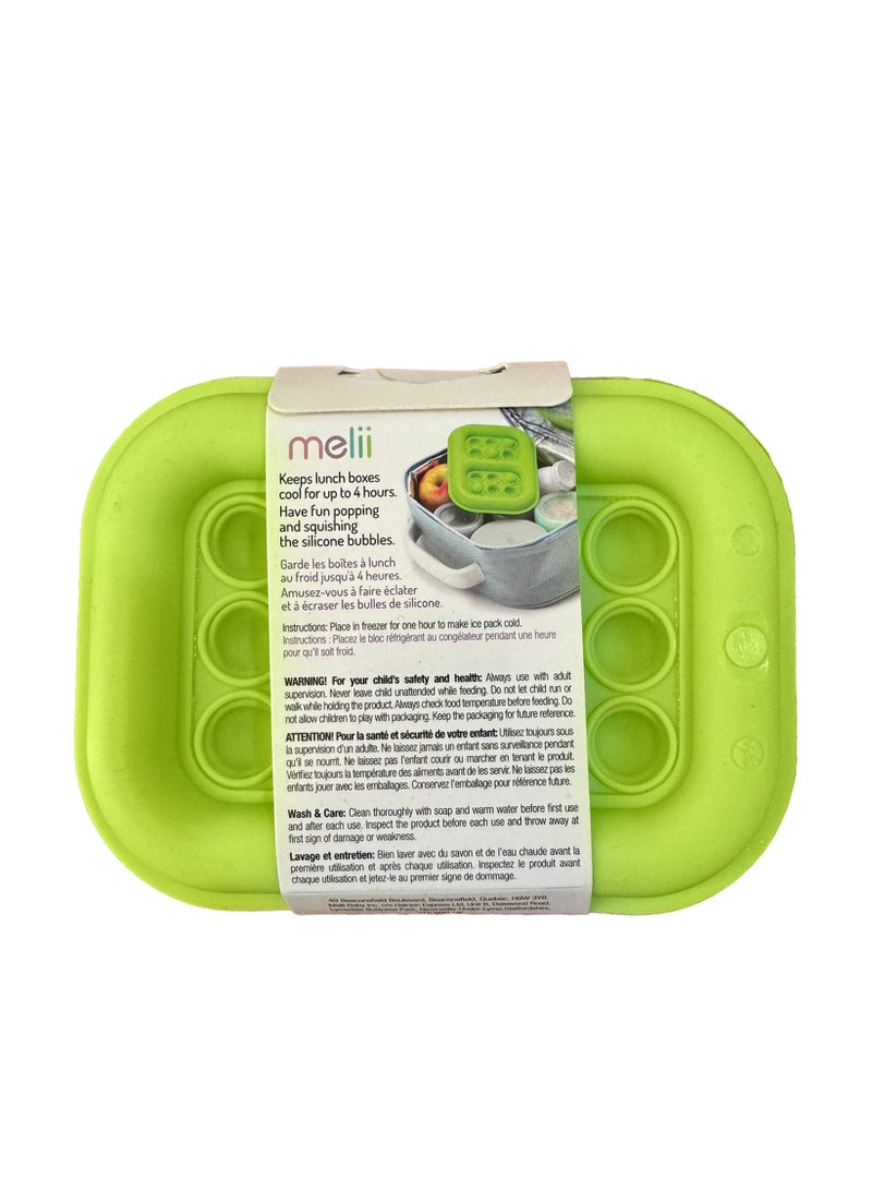 melii Pop It Ice Pack For Kids Dual Purpose Fidget Toy And Cooling Solution Reusable Slim Design Keeps Meals Fresh For Up To 4 Hours Pack Of 2 - Image 1