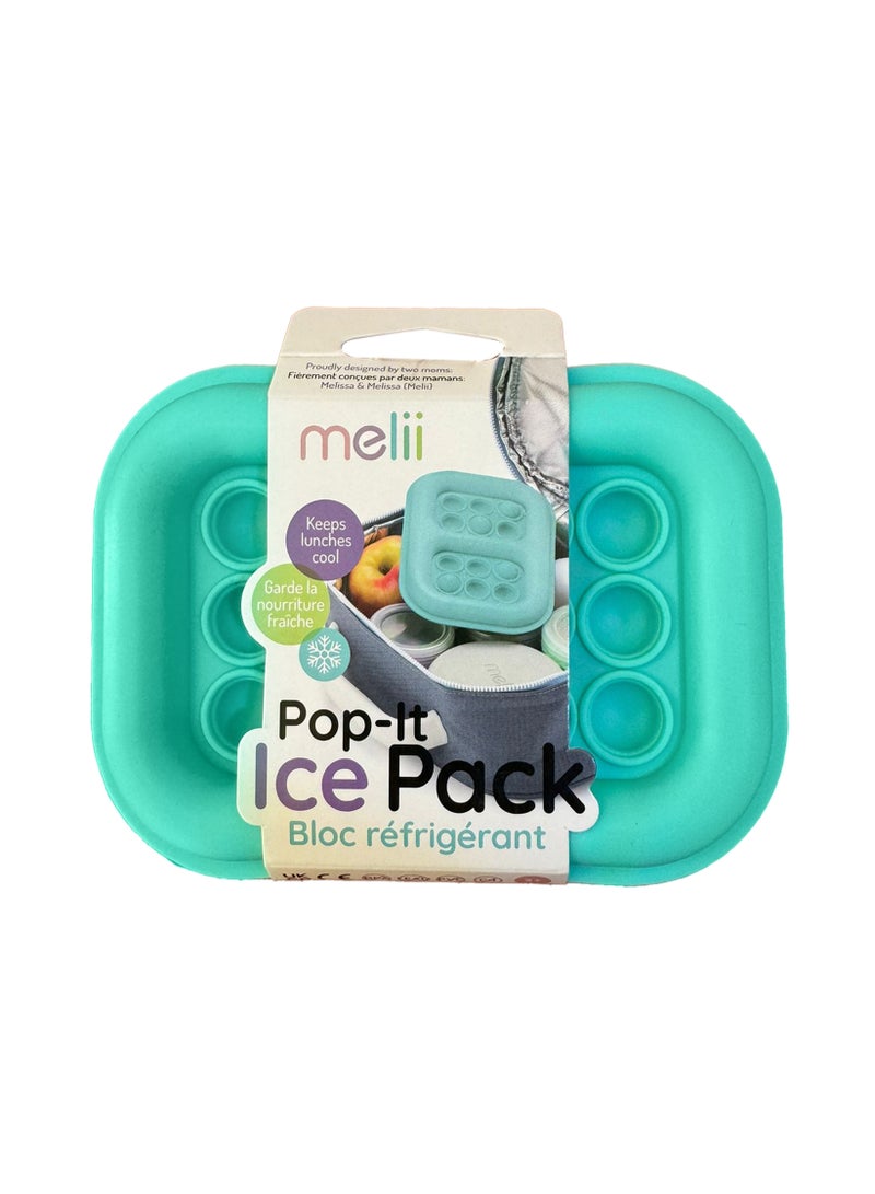 melii Pop It Ice Pack For Kids Dual Purpose Fidget Toy And Cooling Solution Reusable Slim Design Keeps Meals Fresh For Up To 4 Hours Pack Of 2 - Image 2