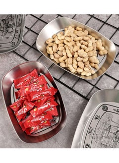 Hanghaijia Kitchen Restaurant Vegetable Appetizer Snack Fruit Bowl Tray Camping Tableware  - Image 3