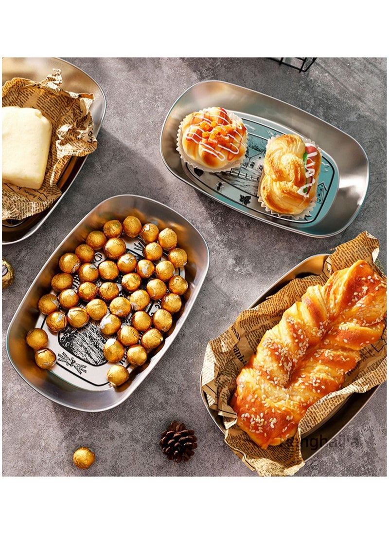 Hanghaijia Kitchen Restaurant Vegetable Appetizer Snack Fruit Bowl Tray Camping Tableware  - Image 4