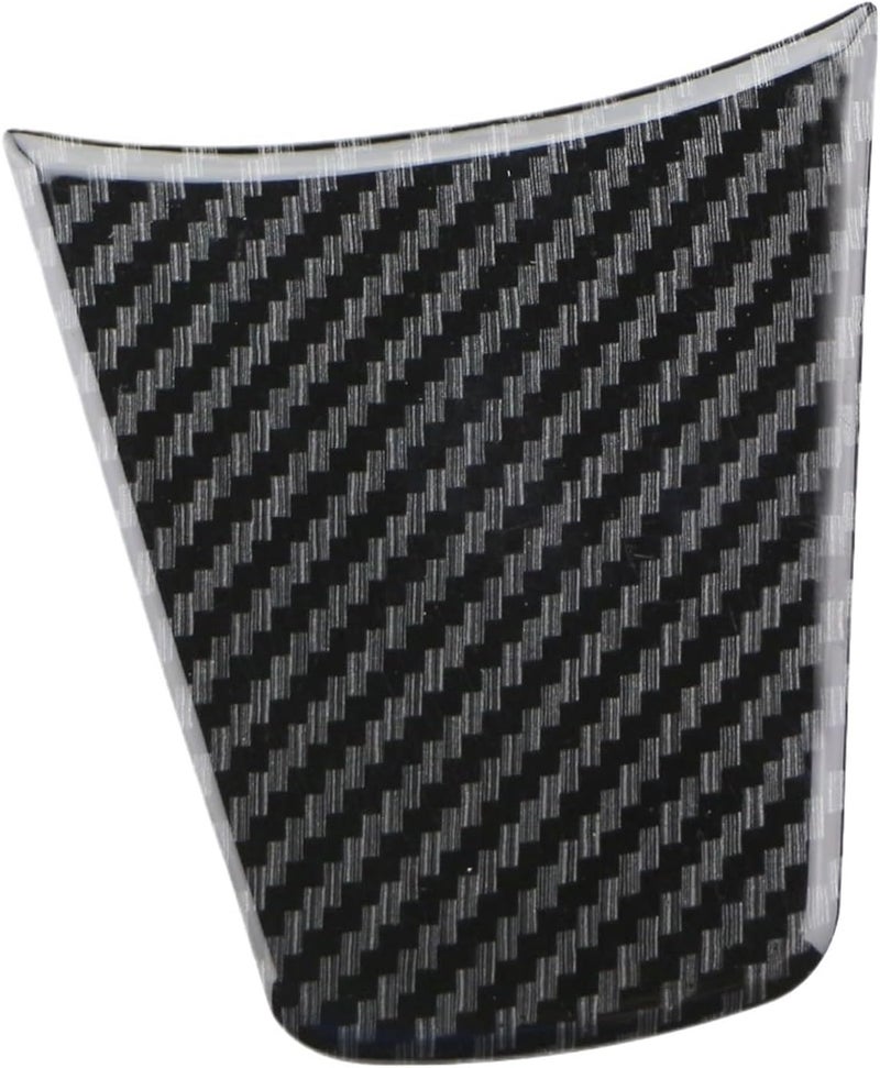 Carbon Fiber Steering Wheel Cover for Tesla Model 3 - Image 2
