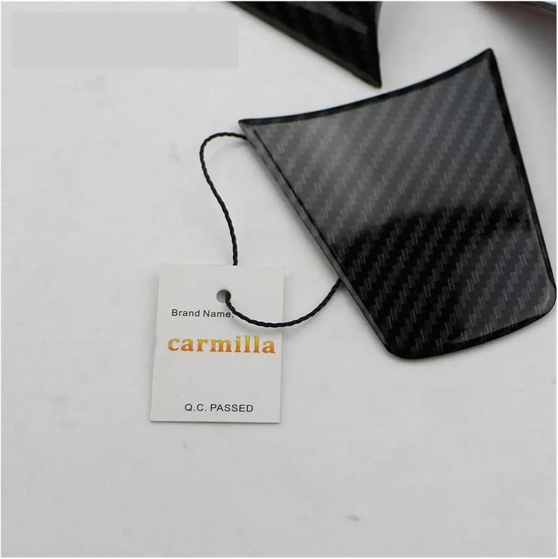 Carbon Fiber Steering Wheel Cover for Tesla Model 3 - Image 5