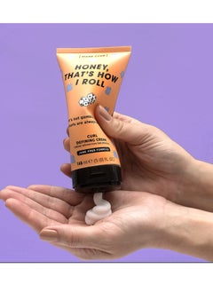 MANE CLUB MANE CLUB Honey, That's How I Roll Curl Defining Cream cruelty free, vegan, no sulfates or parabens, 5 Oz  - Image 4