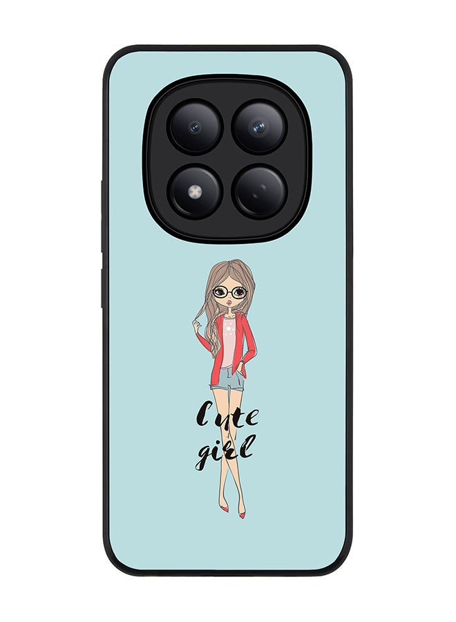 For Xiaomi Redmi Note 15 Pro 4G Case,Slim fit Camera Protection, Shockproof Thin Phone cover  - Dreamer Cute Girl