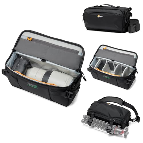 Lowepro ProTactic Lite SLX 120 AW III Camera Sling Bag Professional Camera Rain Cover Lightweight Crossbody Sling Backpack for Photographer Videographer Volume 5L for DSLRMirrorless - Image 1
