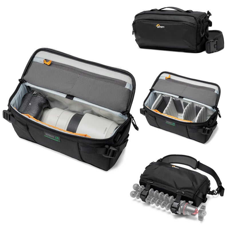 Lowepro ProTactic Lite SLX 120 AW III Camera Sling Bag Professional Camera Rain Cover Lightweight Crossbody Sling Backpack for Photographer Videographer Volume 5L for DSLRMirrorless - Image 2