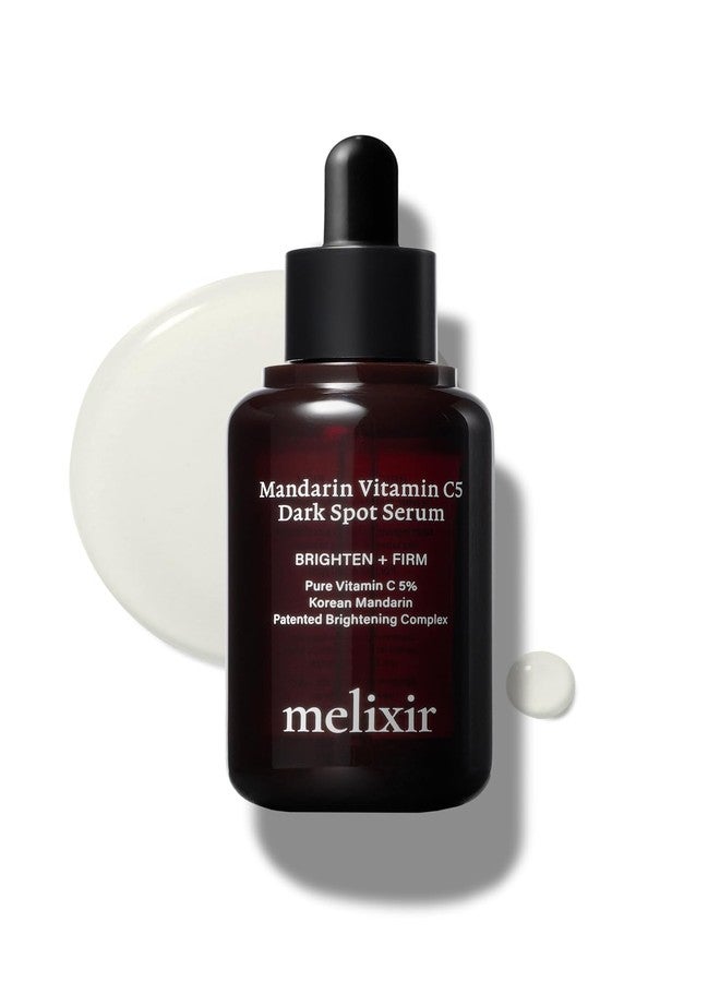 Melixir Mandarin Vitamin C5 Serum, Enhances Radiance with 5% Ascorbic Acid & Centella Asiatica, For Uneven Tone & Texture, Lightweight Anti-Aging Daily Serum, Korean Skincare (1.0 fl.oz./30ml) - Image 1
