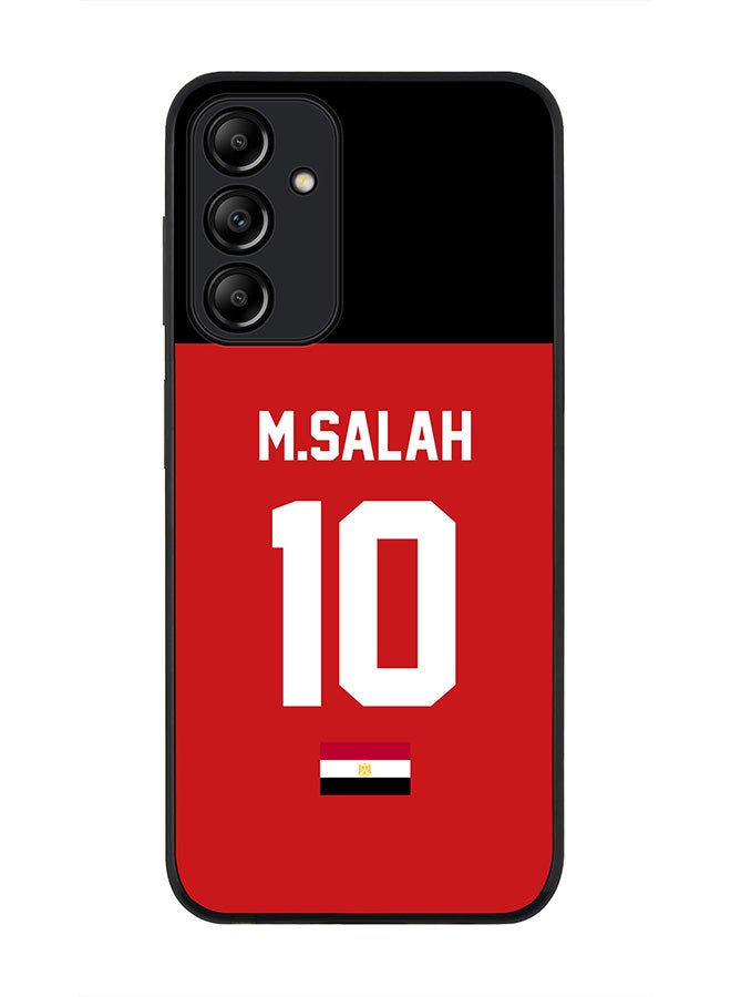 Stylizedd Rugged Black edge case for Samsung Galaxy A15 / A15 5G, Slim fit Thin Cover- Football Team-Egypt, Player Name-M.Salah - Image 1