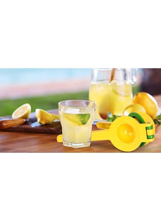 Lemon Squeezer  New Top Metal Citrus Squeezer Lemon Juicer Lime Squeezer Robust Design Anti corrosion and Dishwasher Safe  Faster More Efficient Juicing
