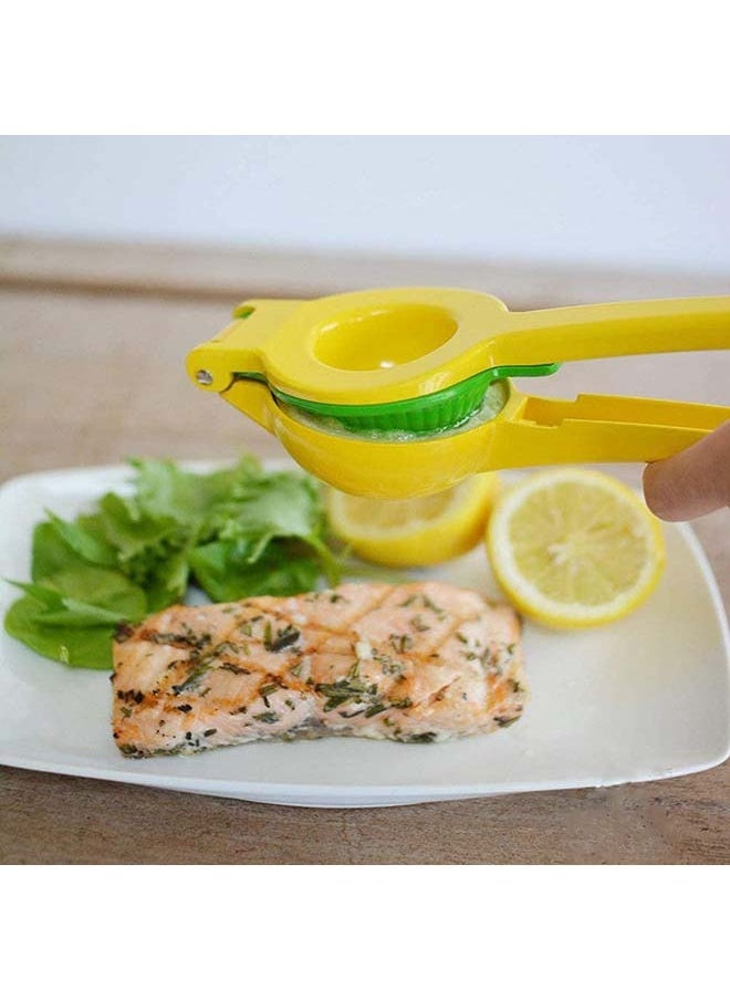 Lemon Squeezer  New Top Metal Citrus Squeezer Lemon Juicer Lime Squeezer Robust Design Anti corrosion and Dishwasher Safe  Faster More Efficient Juicing