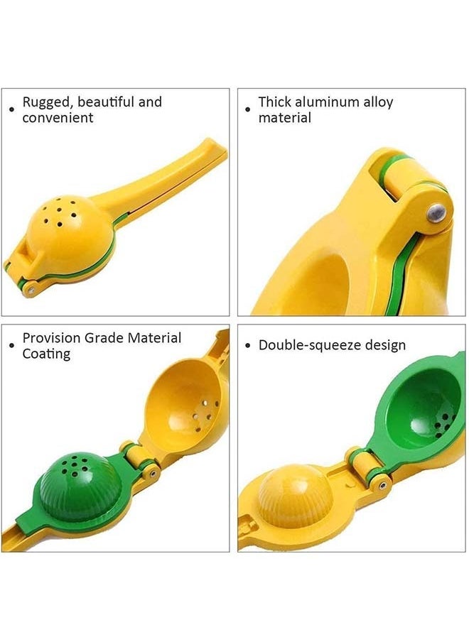 Lemon Squeezer  New Top Metal Citrus Squeezer Lemon Juicer Lime Squeezer Robust Design Anti corrosion and Dishwasher Safe  Faster More Efficient Juicing