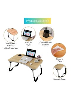 AL QADAH Portable Laptop Desk with Cup Holder  - Image 3