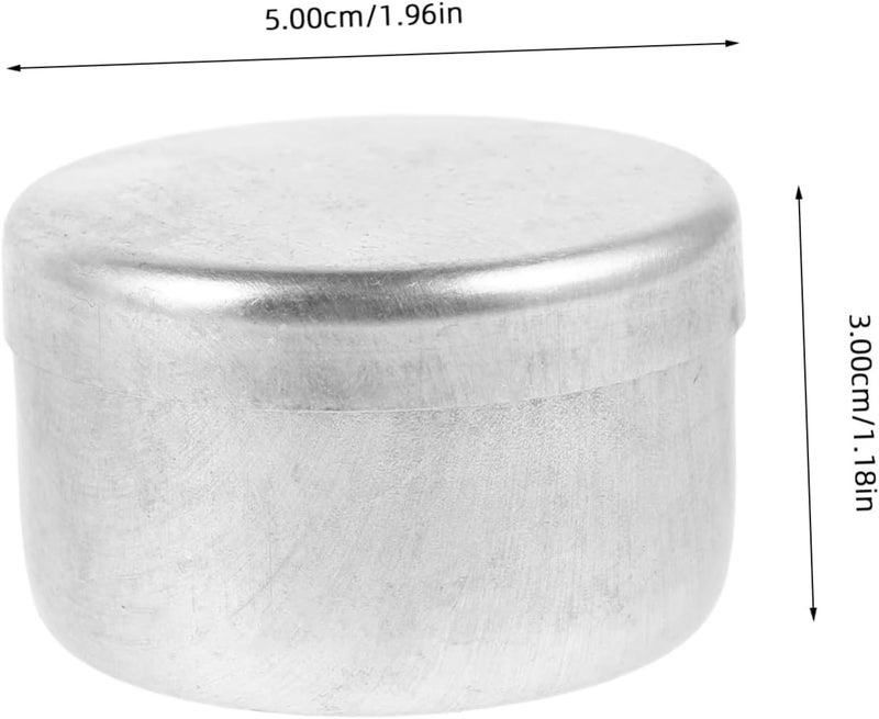 4pcs Aluminum Soil Storage Containers Sample Holders for Laboratory and Field Use Convenient and Stylish Storage Jars for Soil Samples - Image 2