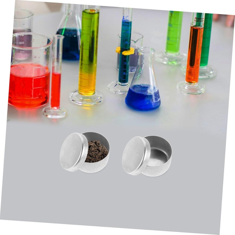 4pcs Aluminum Soil Storage Containers Sample Holders for Laboratory and Field Use Convenient and Stylish Storage Jars for Soil Samples - Image 4