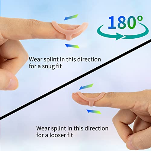 GHORTHOUD 14 Pcs Finger Splints - Finger Splint Sizing Kit for Arthritis, Mallet Finger - Thumb Splint, Trigger Finger Splint For Thumb, Middle, Pinky or Ring Finger (A Complete Kit (Sizes 2~15)) - Image 4