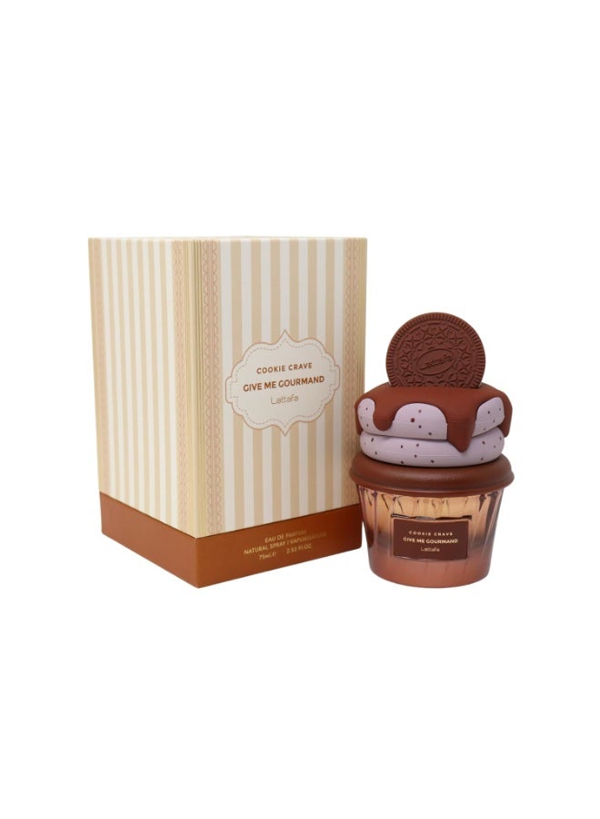 لطافة او دي بارفان كوكي كريف، مجموعة جيف مي جورماند، بخاخ 75 مل، رائحة الفانيليا الحلوة، زبدة الكاكاو وروائح السكر - Image 3