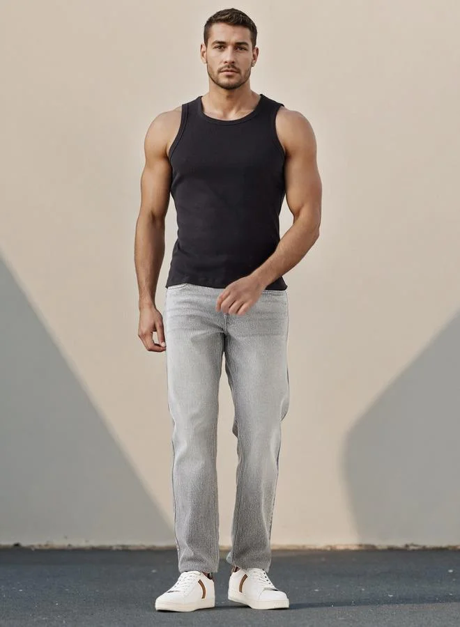 Splash FAV Men Ribbed Cotton Blend Vest