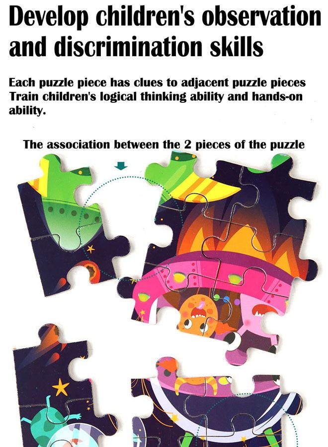 2 Boxes Of 200 Pieces Iron Box Wooden Puzzle Children's Educational Early Education Building Blocks Toys 13.5x9.5x5cm - Image 4