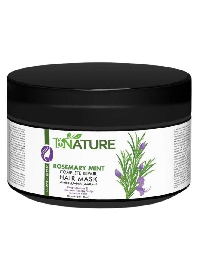 ByNature Rosemary Mint Complete Repair Hair Mask 300ml
