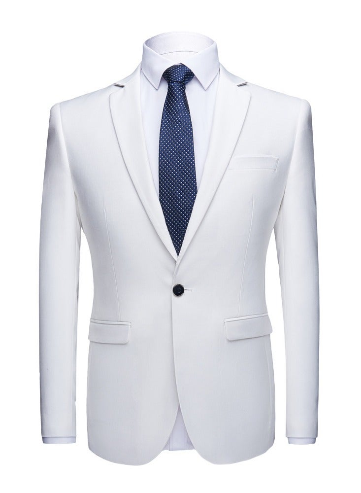 Shougu New Slim Fit Business Casual Fashionable Suit Jacket  - Image 1
