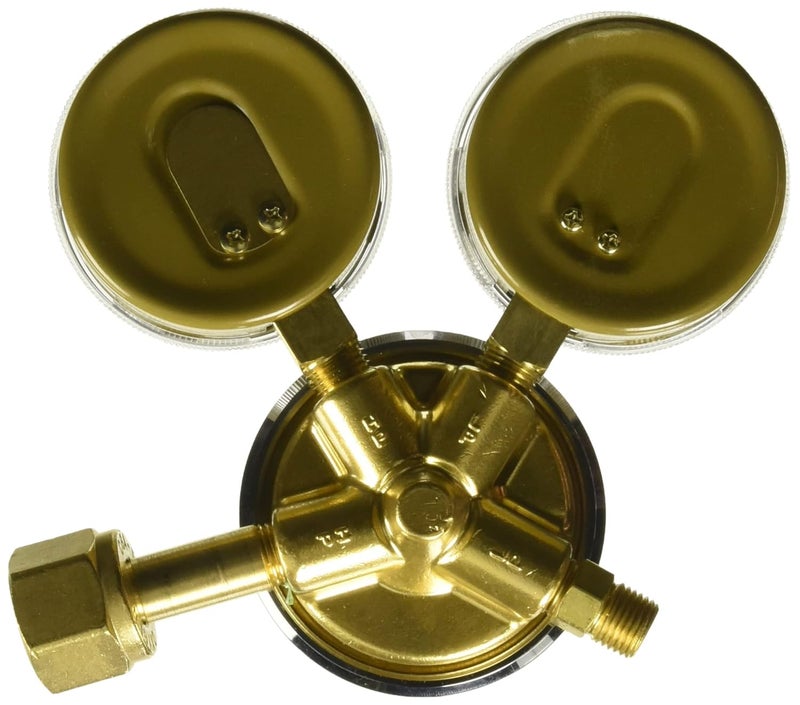 Harris 3000510 25GX Regulator with Dual Gauges, 145-540 PSI - Image 2