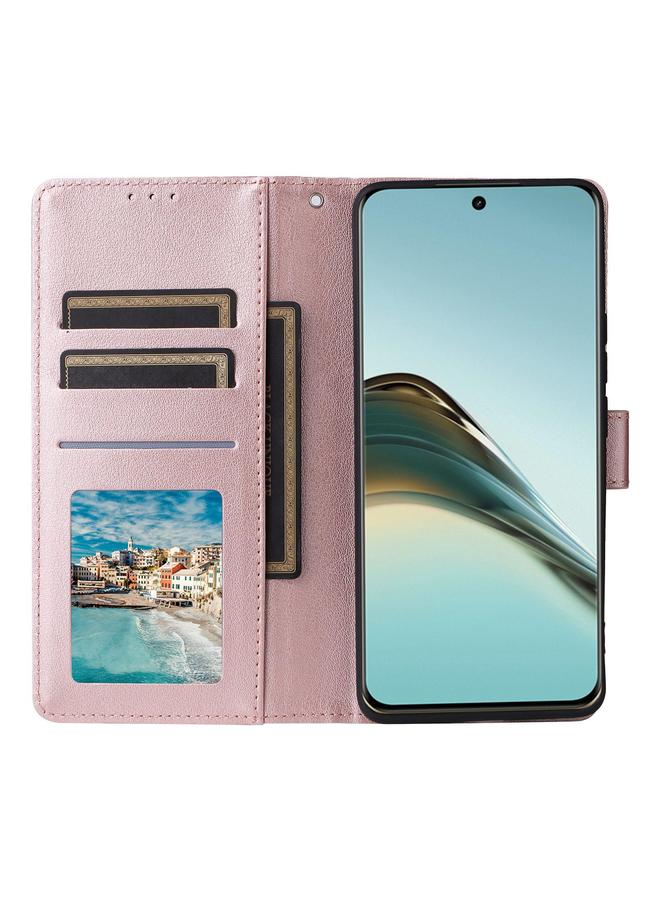 S-TOP Case For Realme 13 Pro 5G 3-Card Slots Multifunctional Leather Phone Case - Image 4