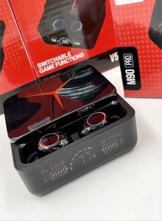 M90 PRO Earbuds BLACK - Image 4