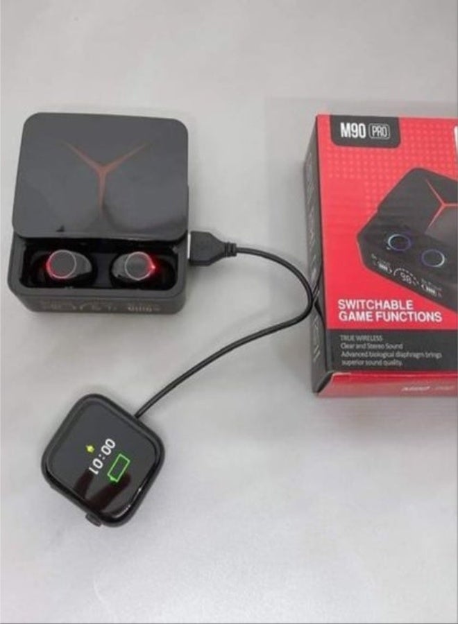 M90 PRO Earbuds BLACK - Image 5