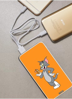 Theodor 10,000 mAh Super Fast Charging Ultra Compact Power Bank with Quick Charge & Power Delivery, Portable Charger For iPhone and Android Tom and Jerry (2)  - Image 2