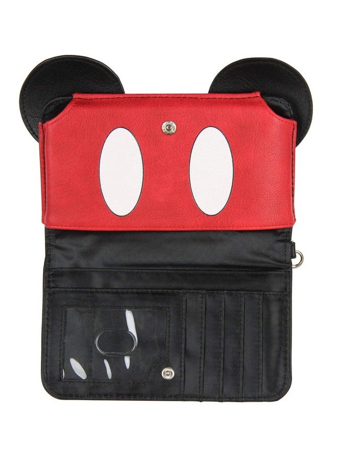 Bioworld Disney Mickey Mouse Ears 90 Years True Original 3D Cell Phone Wristlet Wallet - Image 3