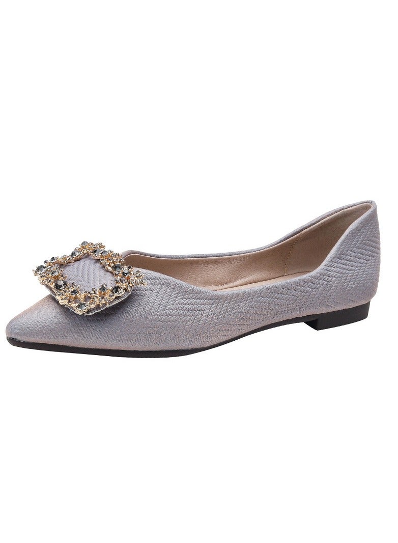 KUYING Flat Sole Single Shoe Women - Image 1