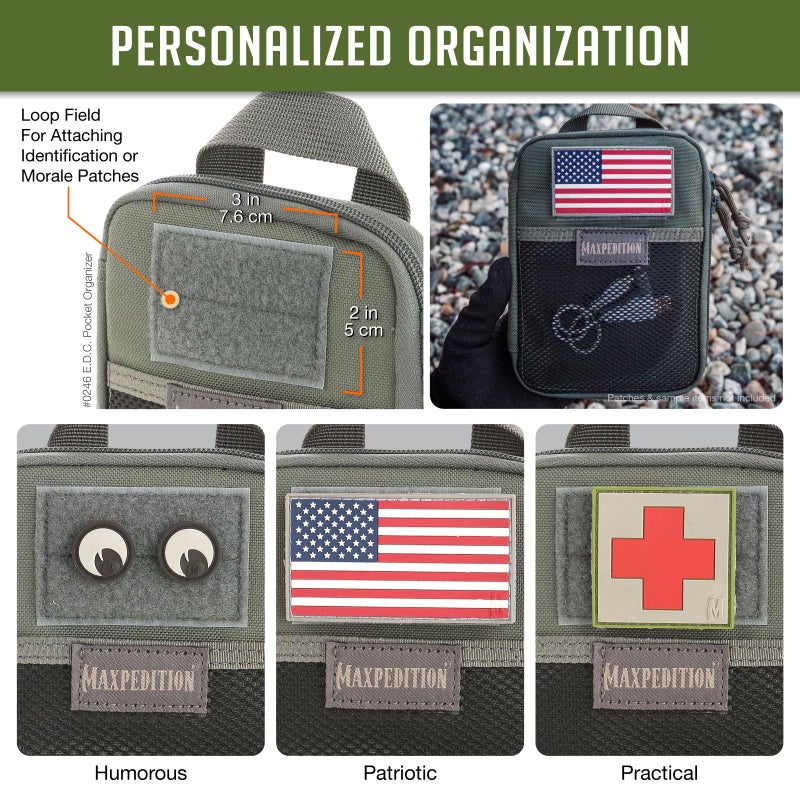 Maxpedition E.D.C. Pocket Organizer (Foliage Green) - Image 5